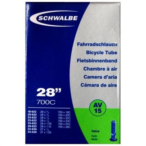 Камера Schwalbe AV15 28 (700x18/28C-622/630) ніпель AV 40мм
