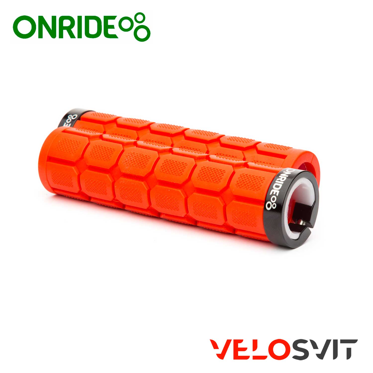 Ручки руля ONRIDE GripControl. Червоний