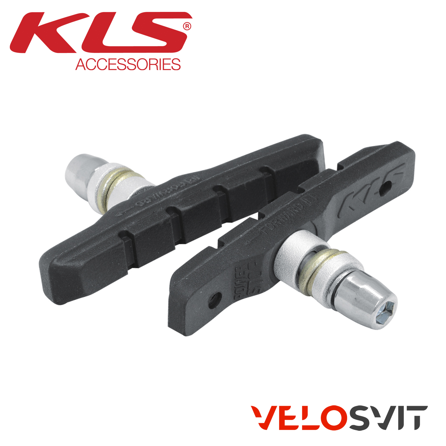 Гальмівні колодки KLS Powerstop V-02 для V-Brake пара