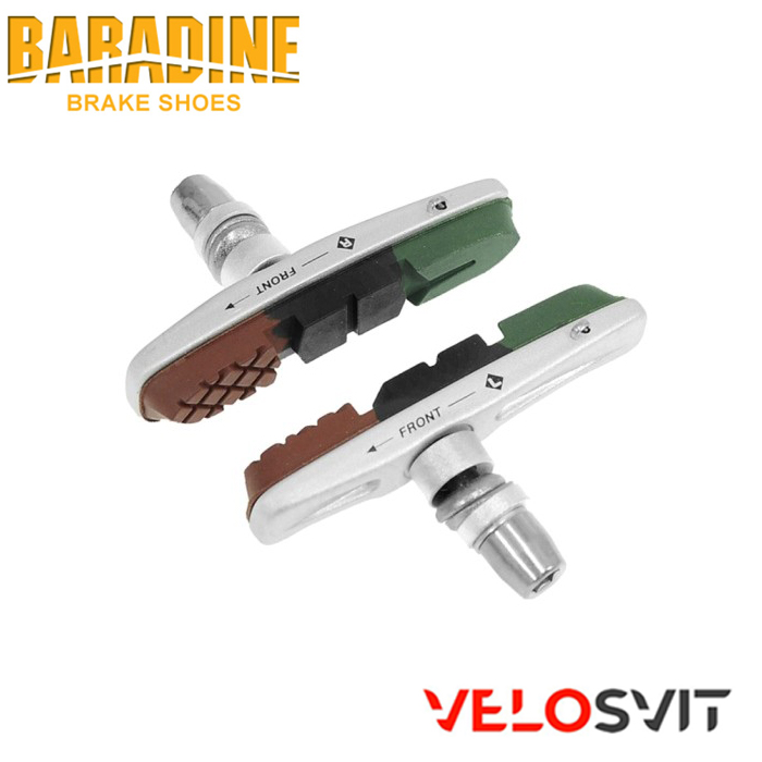 Гальмівні колодки V-br Baradine (955VC) катриджн. 3-x кольорові