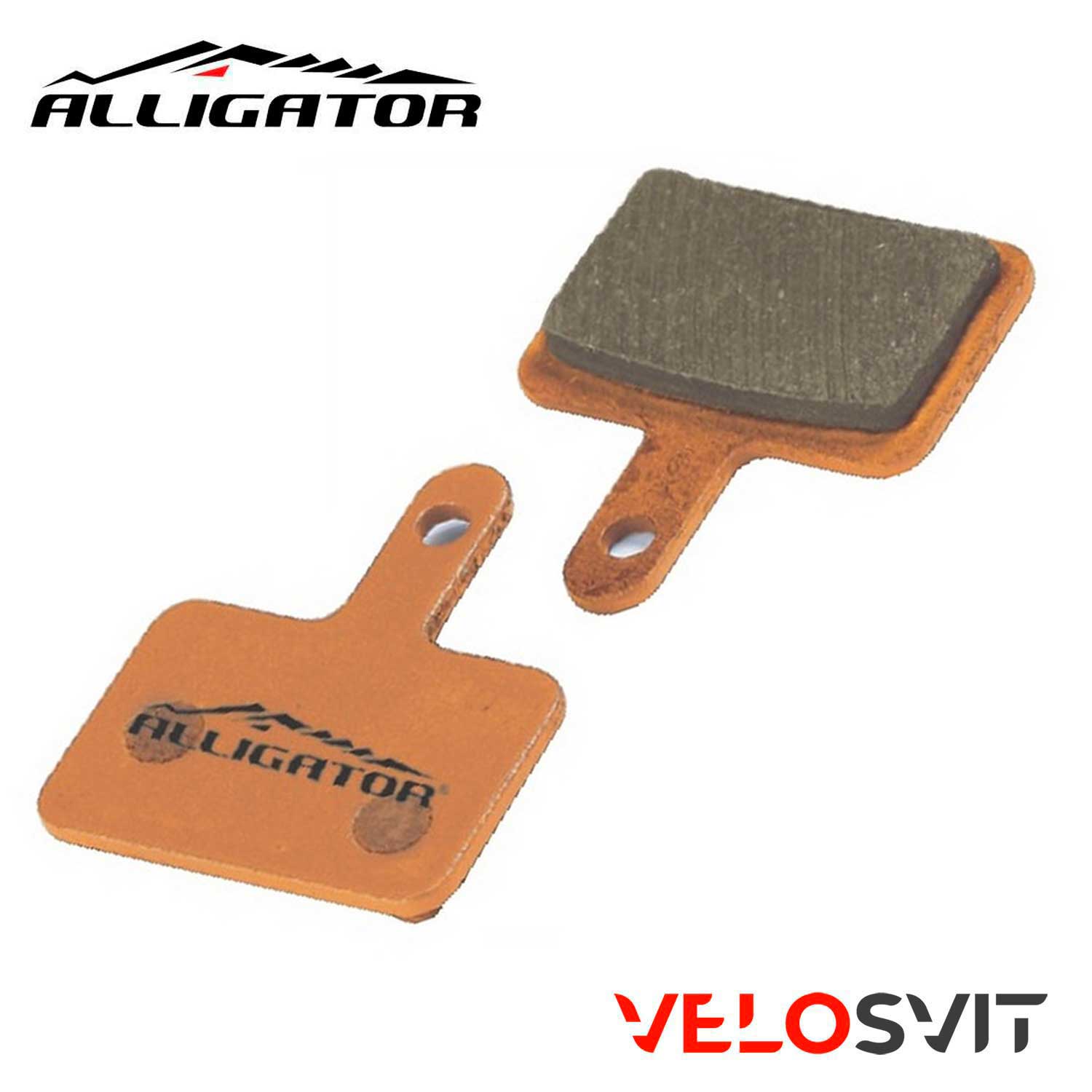 Гальмівні колодки Alligator для Shimano MT200/M475/M525 органічні