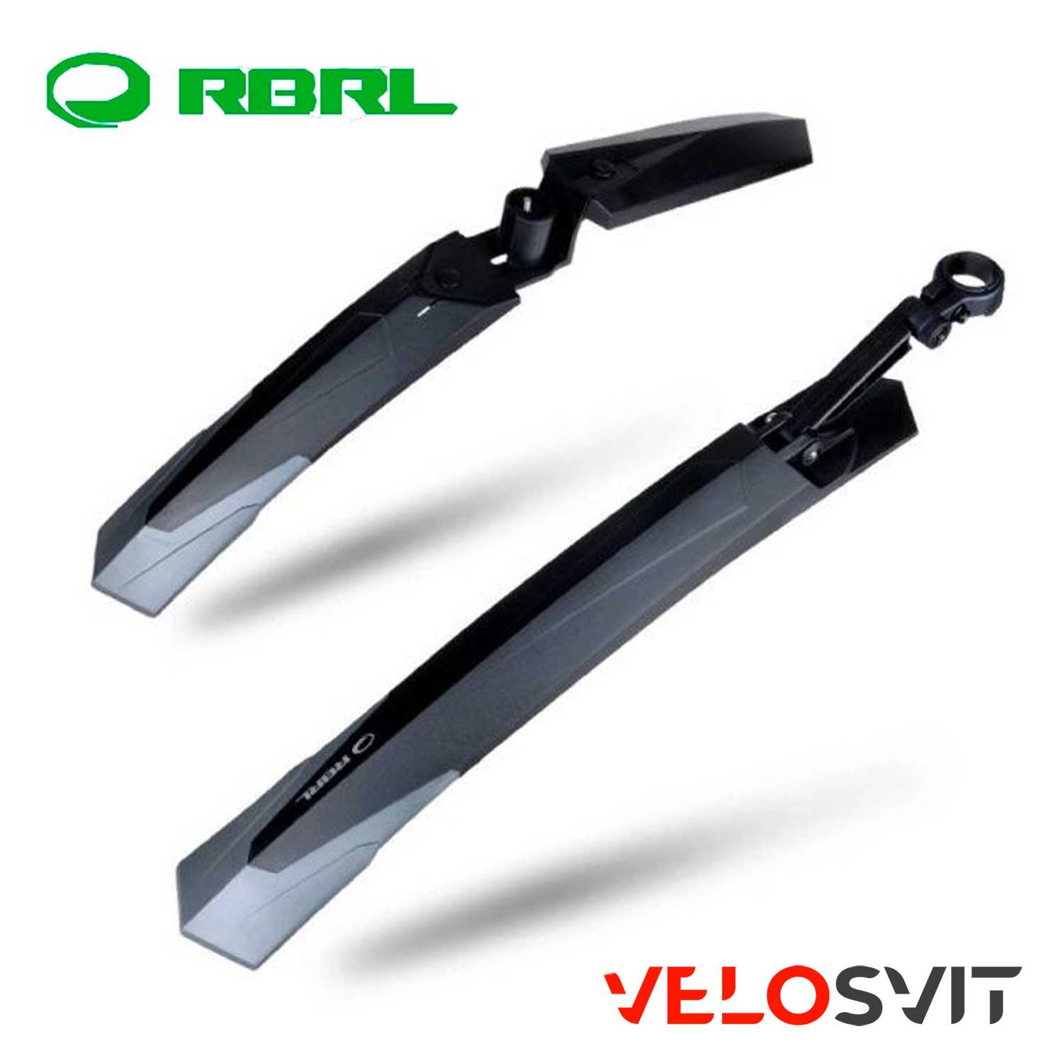 Крила RBRL RL-890FR 26"-29" чорний комплект