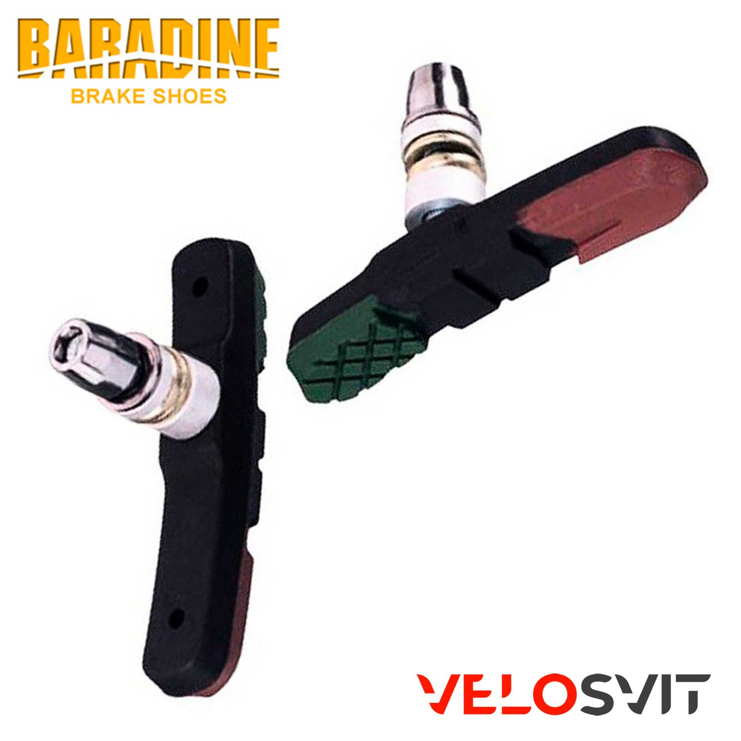 Гальмівні колодки V-br Baradine (960V) 3-x кольорові