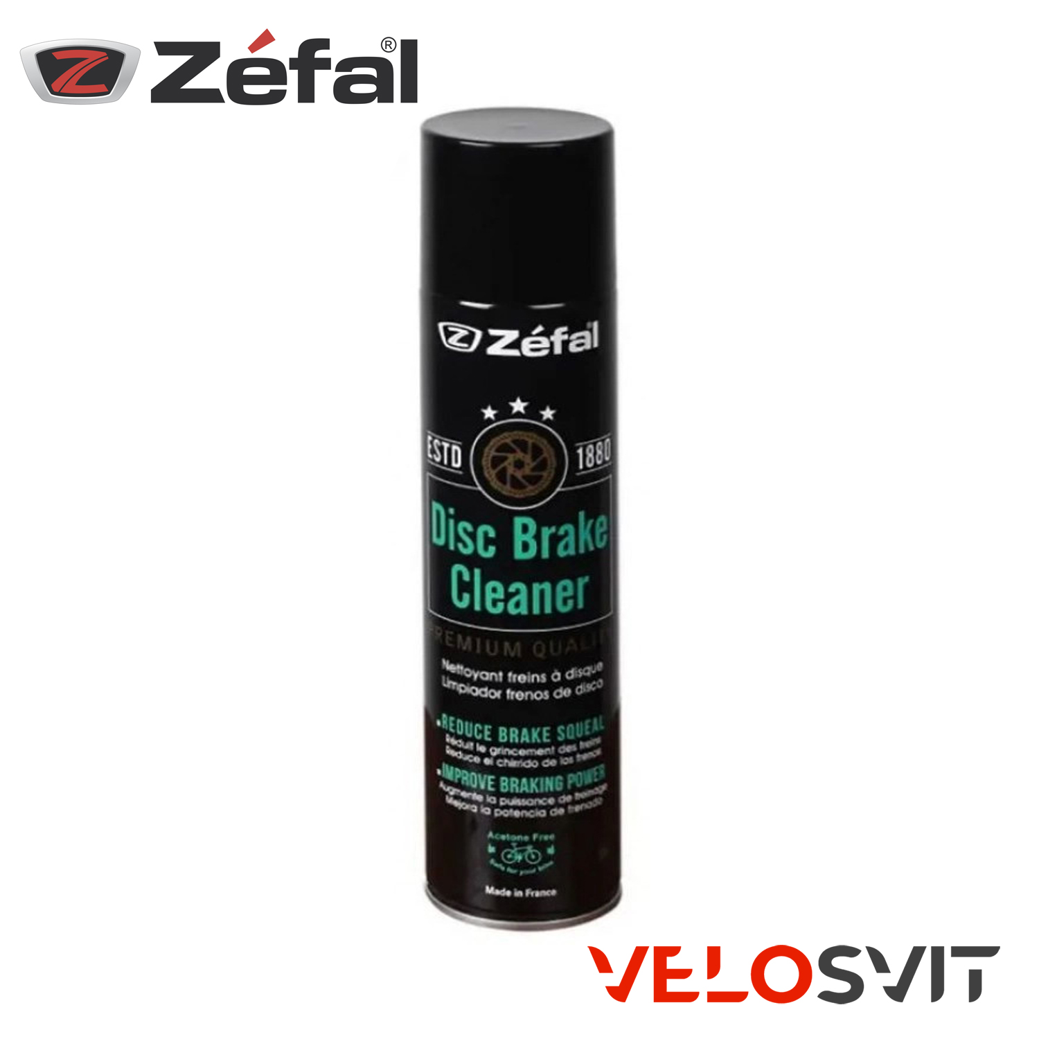 Очисник-спрей Zefal "Disc Brake Cleaner" (3420589986019) 400мл